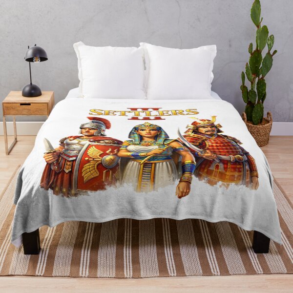 Item preview, Ancient Civilizations Warriors – Settlers Inspired Illustration designed and sold by Krisekk.