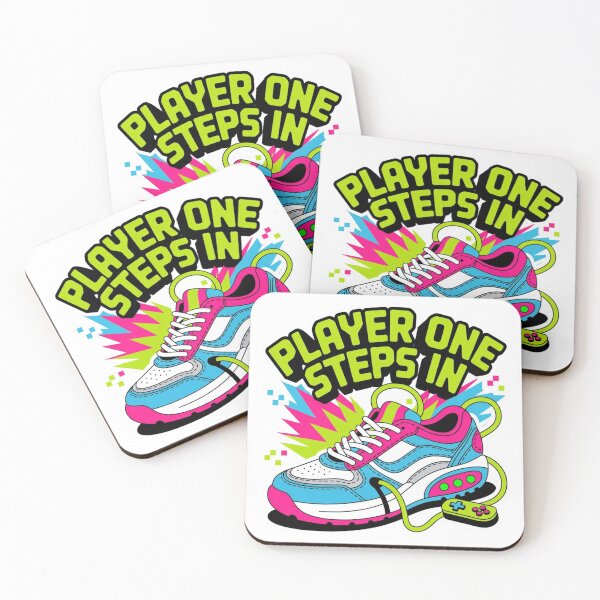 Item preview, Player One Steps In Gamer Sneaker Reloaded Amalgamation Grad Legacy designed and sold by Imaginarium of Chaos falcon88 .
