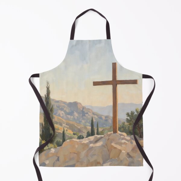 Item preview, Wooden Cross at Sunrise designed and sold by Devotica.