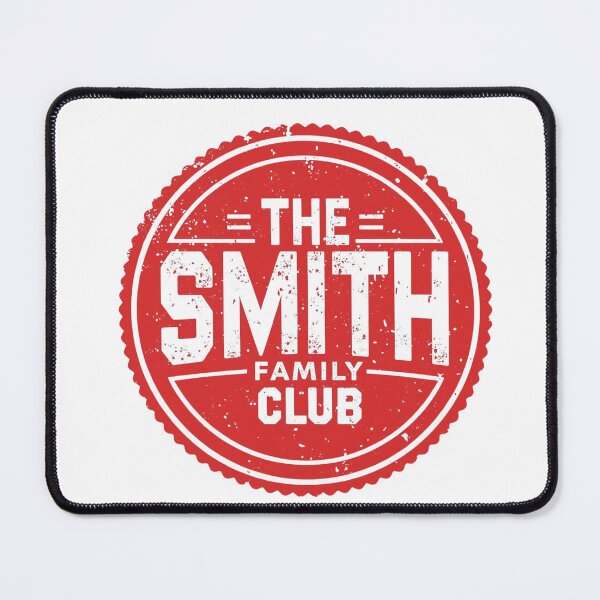 Item preview, Vintage The Smith Family Club Red Logo Badge designed and sold by EchoPrint Co..