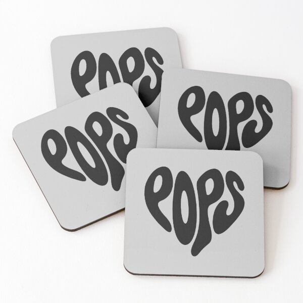 Item preview, Pops Heart Retro Vintage Typography designed and sold by WAMTEES.