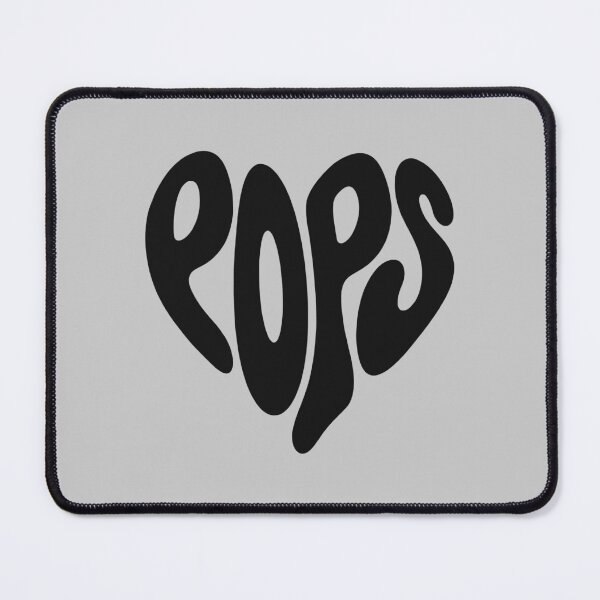 Item preview, Pops Heart Retro Vintage Typography designed and sold by WAMTEES.