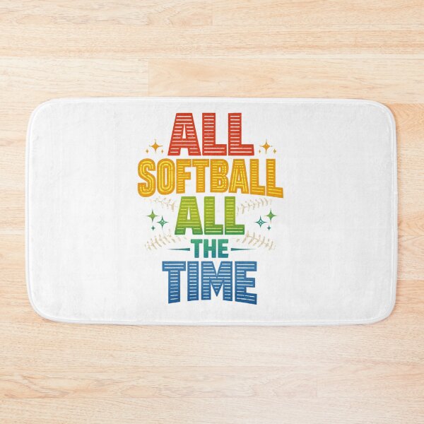 Item preview, All Softball All The Time Game Day Matching Group designed and sold by faridman.