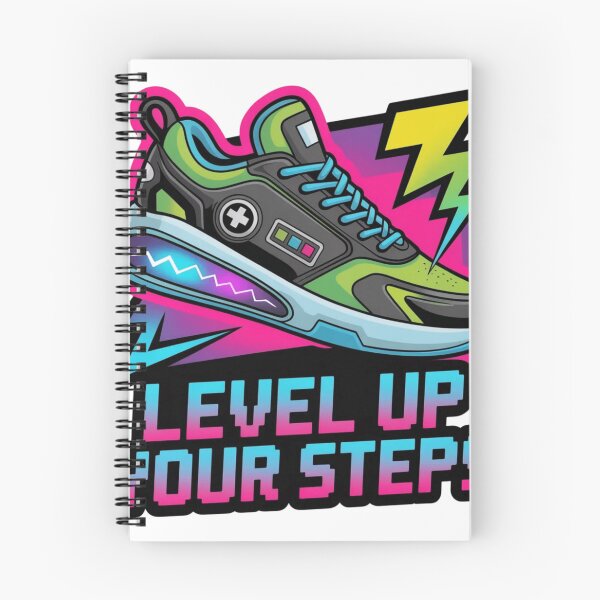 Item preview, Level Up Your Steps Gamer Sneaker Reloaded Amalgamation Grad Legacy designed and sold by Imaginarium of Chaos falcon88 .