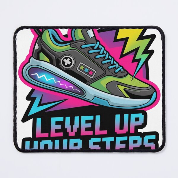 Item preview, Level Up Your Steps Gamer Sneaker Reloaded Amalgamation Grad Legacy designed and sold by Imaginarium of Chaos falcon88 .
