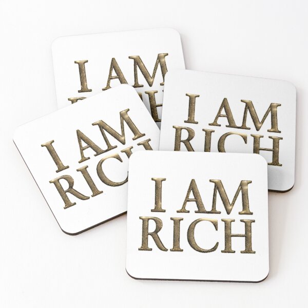 Item preview, I Am Rich designed and sold by Retro Whimsy.