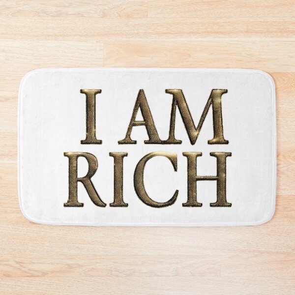 Item preview, I Am Rich designed and sold by Retro Whimsy.