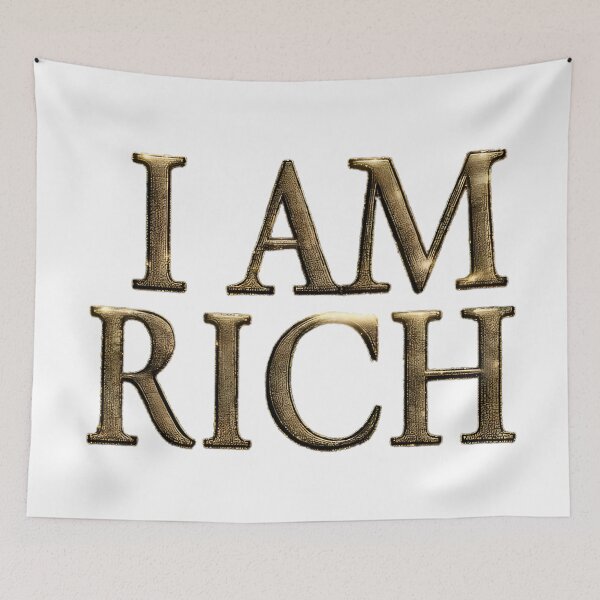Item preview, I Am Rich designed and sold by Retro Whimsy.