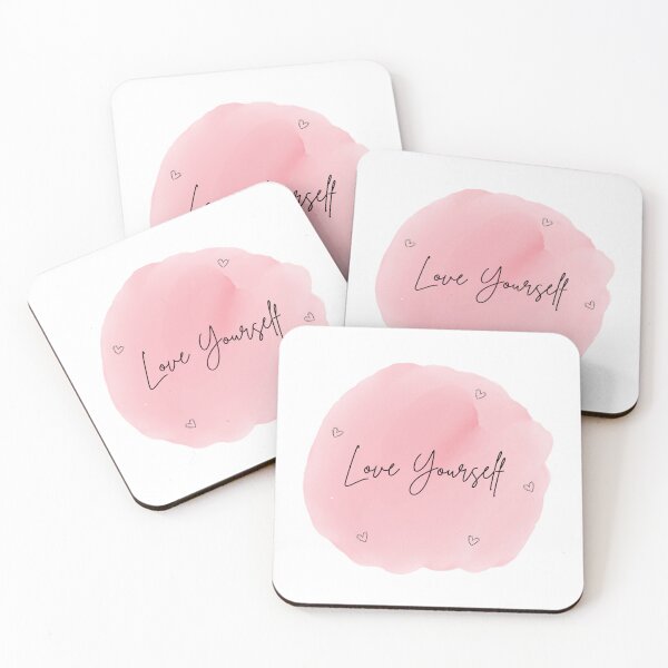 Item preview, Love yourself pink bubble designed and sold by aesteticella.