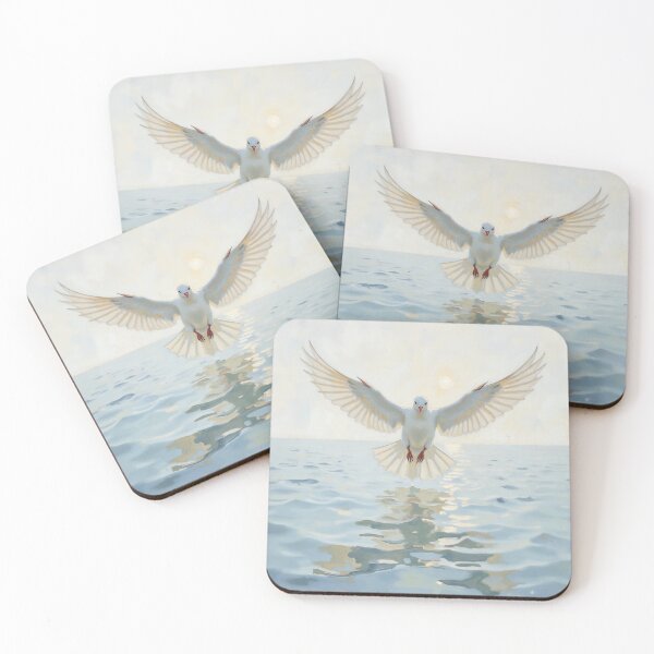 Item preview, Dove Above Still Waters designed and sold by Devotica.