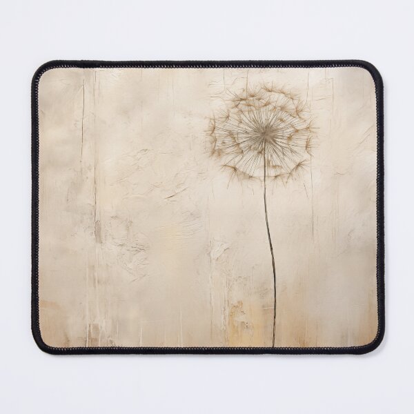 Item preview, Wabi sabi and japandi inspired minimalist floating dandelion designed and sold by filigreedigital.