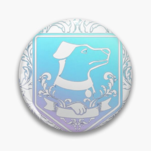 Item preview, Pastel Dog Crest Emblem designed and sold by Inner Flame Studio.