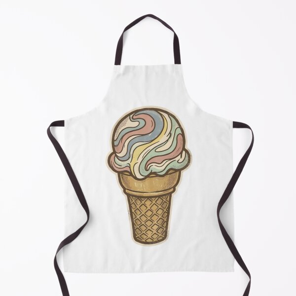 Item preview, Retro Ice Cream Cone Shirt designed and sold by urbinet.