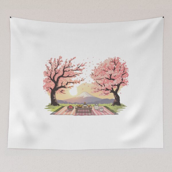 Item preview, Sakura Breeze – Japanese Cherry Blossom Spring designed and sold by YounexxART.