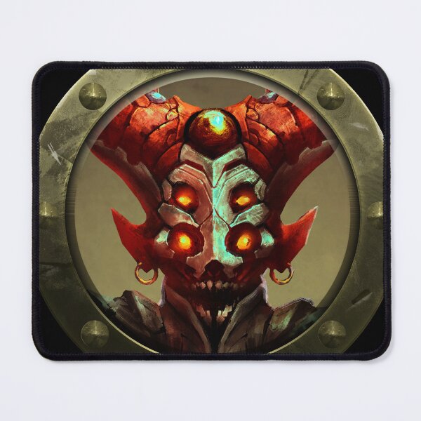 Item preview, Dark Bestiary Sigil – Demon Mask (Forged Metal) designed and sold by Alessandro Buffa Artist.