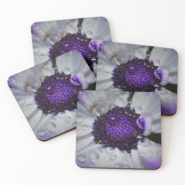 Item preview, Purple Dewdrop Macro Bloom designed and sold by WanderLeafHun.