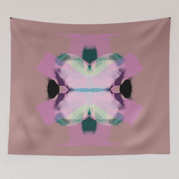 Item preview, Pink Abstract Psychedelic Design designed and sold by DotDing.