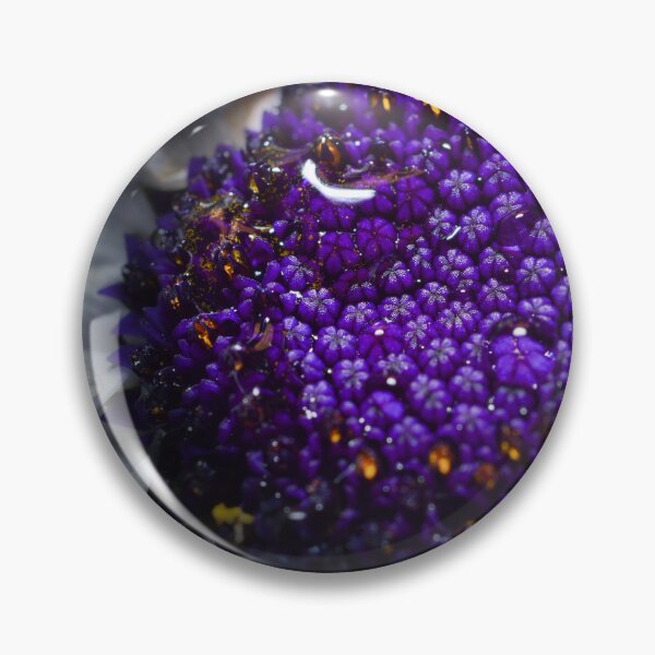 Item preview, Purple Dewdrop Floral Macro designed and sold by WanderLeafHun.