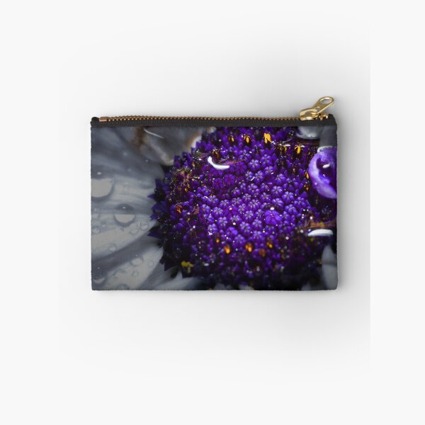 Item preview, Macro floral de gota de rocío púrpura designed and sold by WanderLeafHun.
