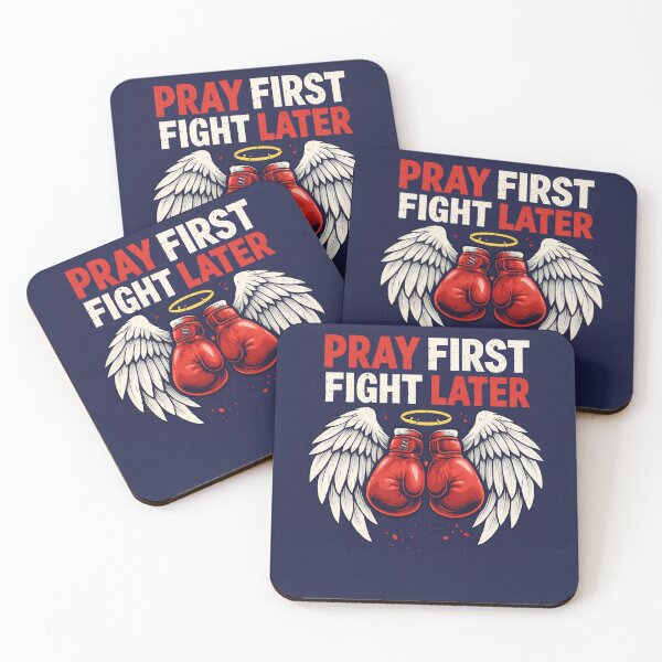 Item preview, Pray First Fight Later designed and sold by MantechArtistry.