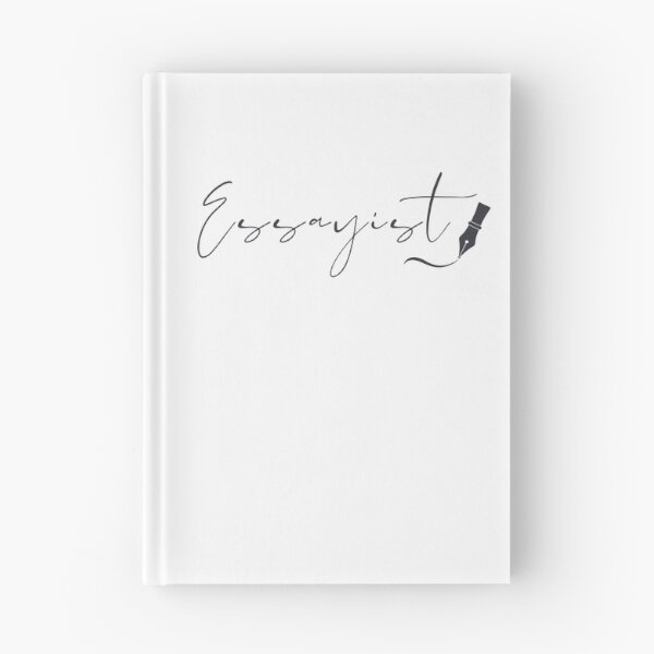 Item preview, Essayist Script Typography with Fountain Pen – Charcoal Ink designed and sold by PKDWriterMerch.