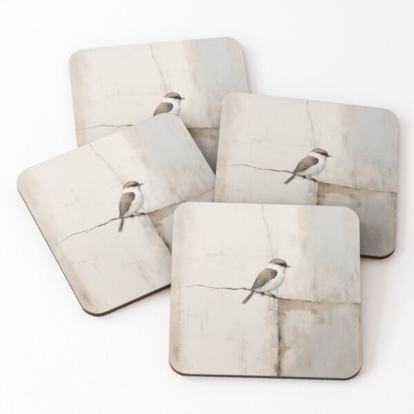 Item preview, Wabi sabi and japandi inspired minimalist little bird designed and sold by filigreedigital.