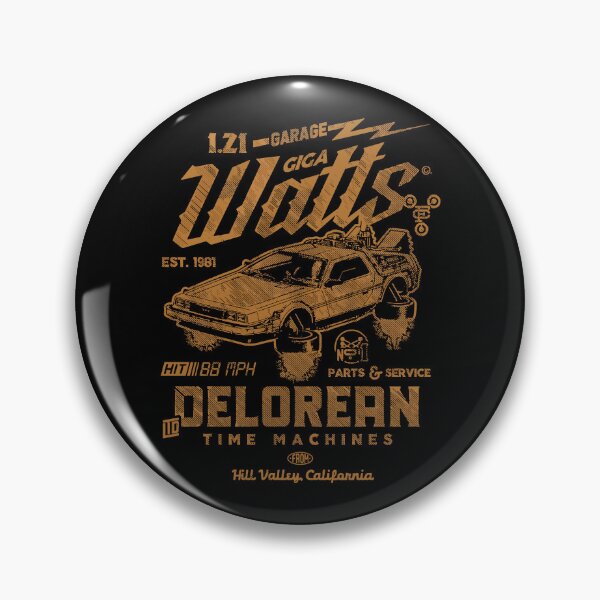 Item preview, DeLorean 1.21 gigawatts by Back to the Future | budflux.com designed and sold by Budflux.