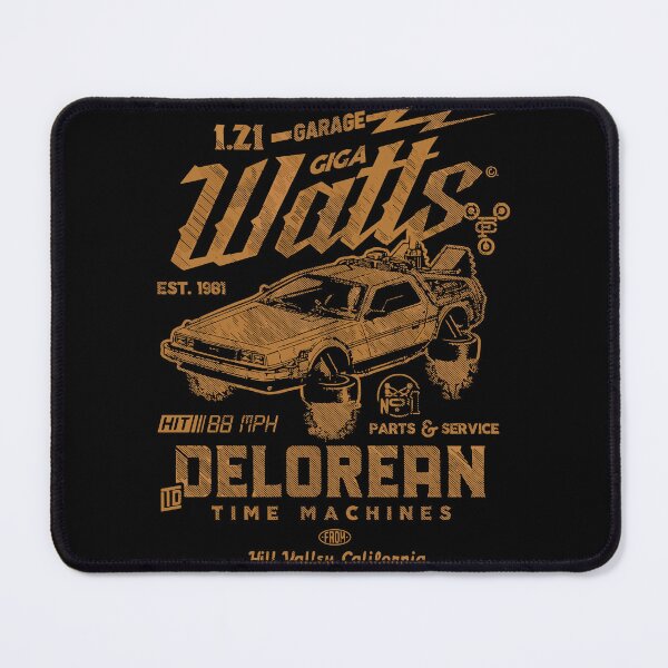 Item preview, DeLorean 1.21 gigawatts by Back to the Future | budflux.com designed and sold by Budflux.