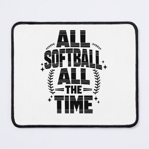 Item preview, All Softball All The Time Game Day Matching Group designed and sold by faridman.
