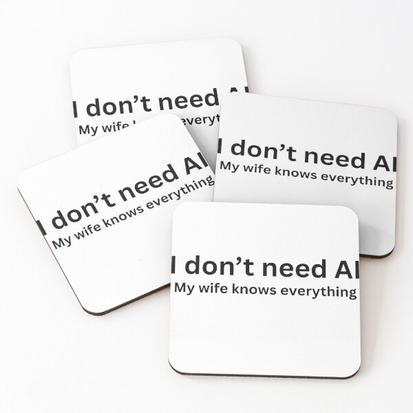 Item preview, I Don’t Need AI My Wife Knows Everything Funny Husband Shirt designed and sold by Shipped Ideas.