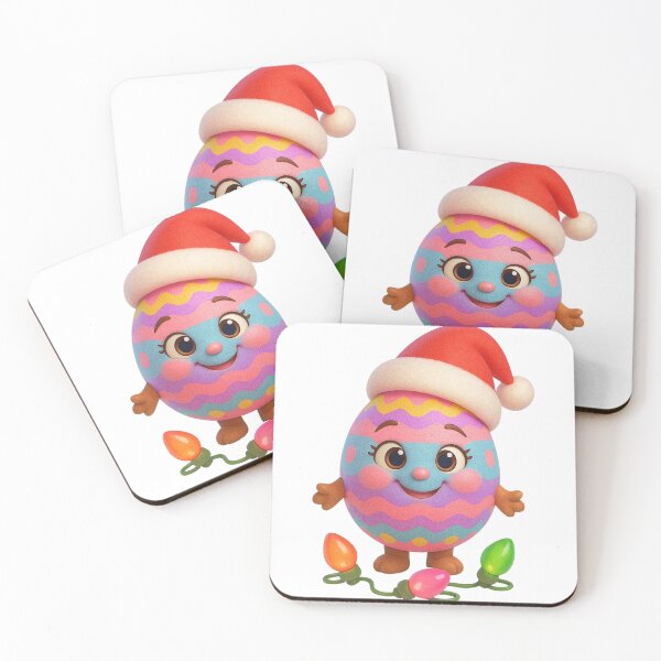 Item preview, Christmas Painted Egg Girl designed and sold by Sillytoe.