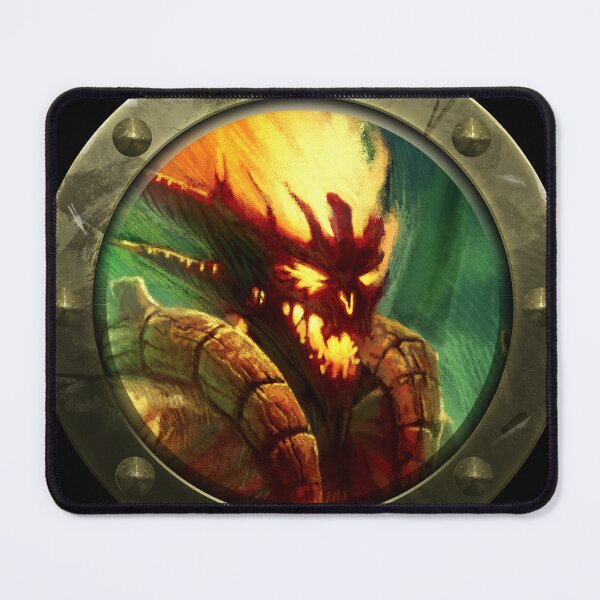 Item preview, Dark Bestiary Sigil – Fire Demon (Forged Metal) designed and sold by Alessandro Buffa Artist.