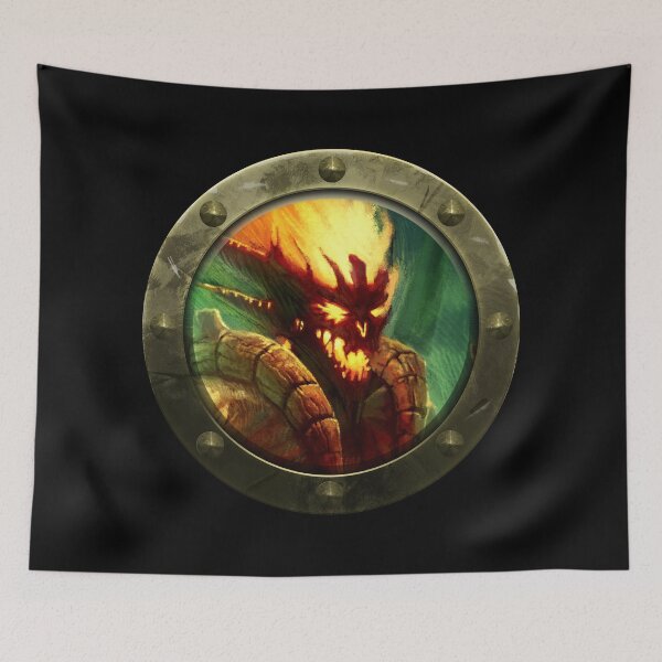 Item preview, Dark Bestiary Sigil – Fire Demon (Forged Metal) designed and sold by Alessandro Buffa Artist.