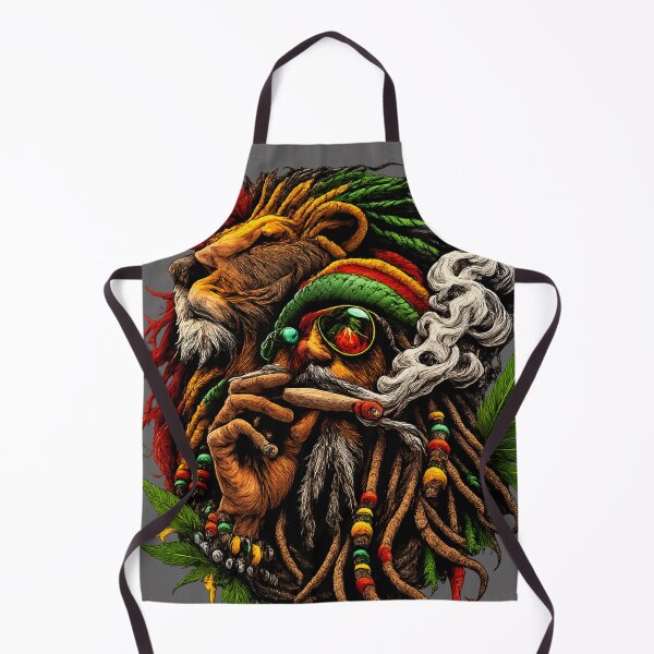 Item preview, Majestic Lion and Rasta Man Profile designed and sold by Shirtaholism.