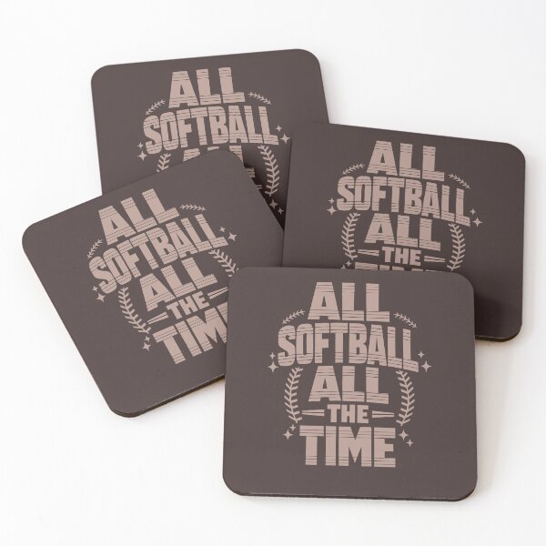Item preview, All Softball All The Time Game Day Matching Group designed and sold by faridman.