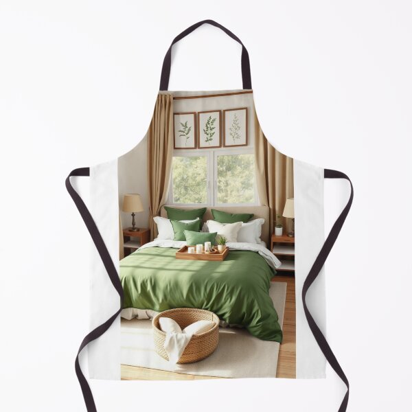Item preview, Sage Green Organic Modern Master Bedroom designed and sold by Vida e Arte.