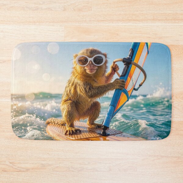 Item preview, Windsurfin' Pygmy Marmoset designed and sold by Tridentulus.