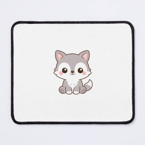 Item preview, Adorable baby wolf cub illustration designed and sold by susybetty.