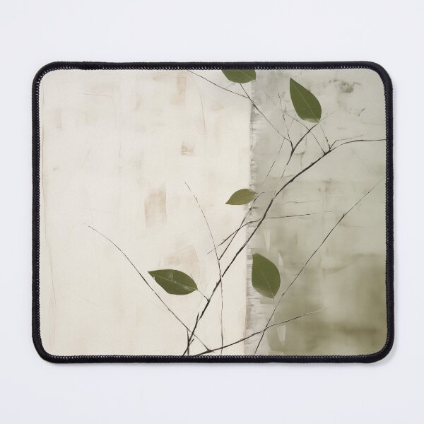 Item preview, Wabi sabi and japandi inspired sage leaves designed and sold by filigreedigital.