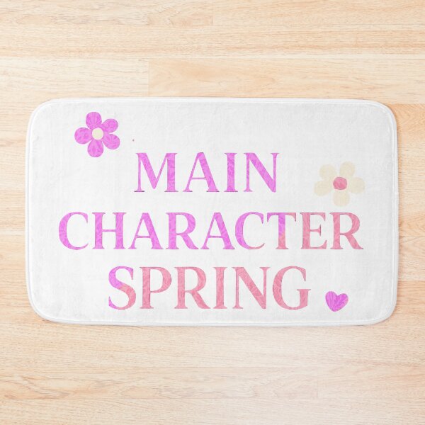 Item preview, Main Character Spring – Pink Flower Lettering designed and sold by Dennis' Creative Corner.