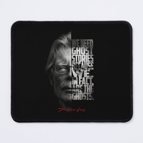 Item preview, Stephen King Split Face Quote Poster designed and sold by Enea Kelo.