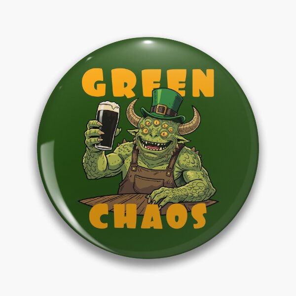 Item preview, Green Chaos – St. Patrick’s Day Fantasy Monster Pub Party designed and sold by CARPIO Creations.