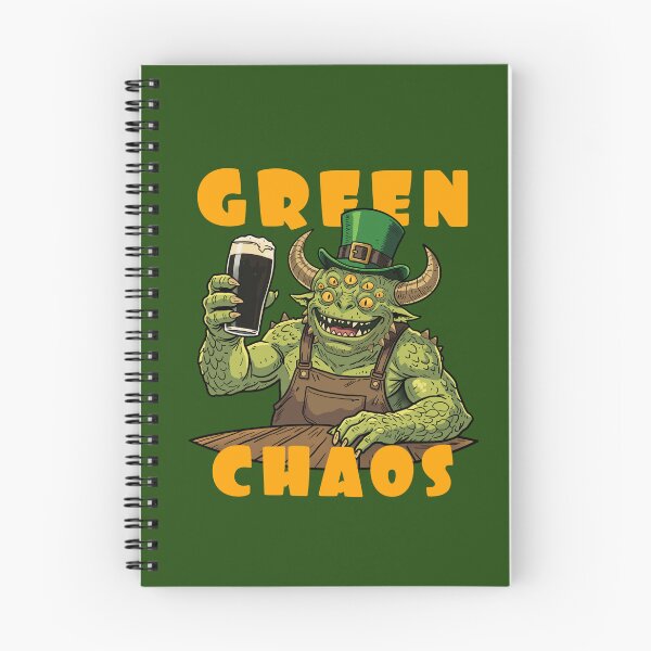 Item preview, Green Chaos – St. Patrick’s Day Fantasy Monster Pub Party designed and sold by CARPIO Creations.