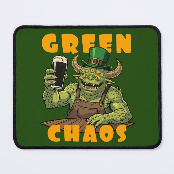Item preview, Green Chaos – St. Patrick’s Day Fantasy Monster Pub Party designed and sold by CARPIO Creations.