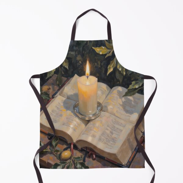 Item preview, Candlelight Reflected on Open Bible designed and sold by Devotica.