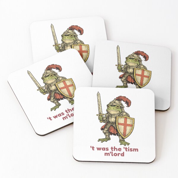 Item preview, Medieval Frog Knight Meme designed and sold by LunaPatterns.
