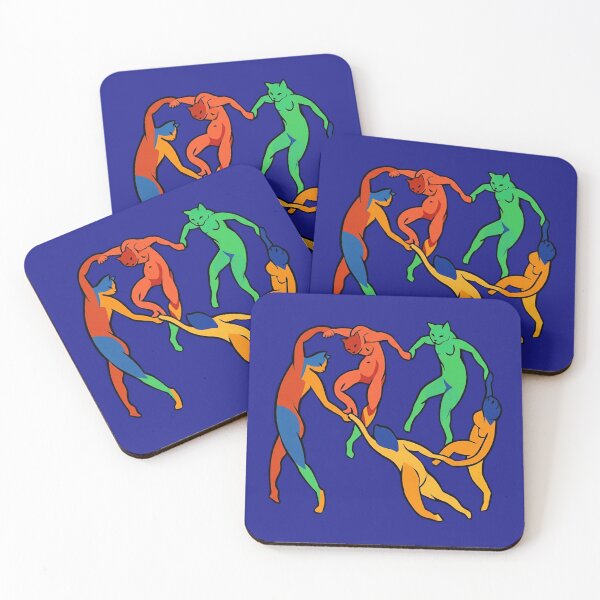 Item preview, Dancing cats. Henri Matisse style. designed and sold by Natalia-Vlad.