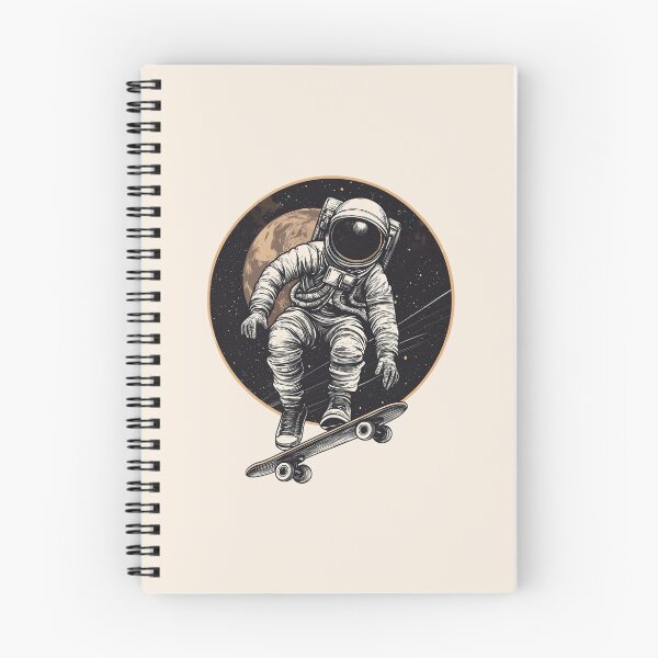 Item preview, Cosmic Skateboarder Astronaut – Vintage Space Aesthetic designed and sold by dharanna.