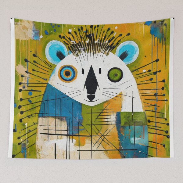 Item preview, Color Burst Hedgehog designed and sold by caracatita75.