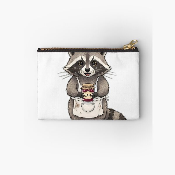 Item preview, Raccoon Holding Jam Jar with Apron designed and sold by pumsquare.